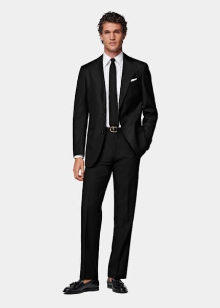 Au Noir Stretch Short-Sleeve Polo | Benz Light Blue