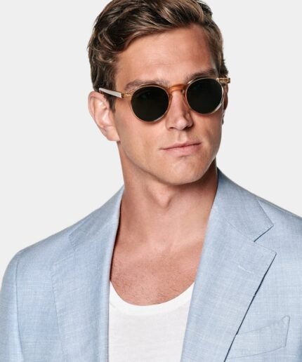 Au Noir Stretch Shirt | Bernado Orange